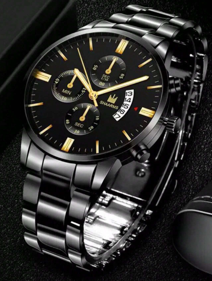 Reloj Negro Hombre