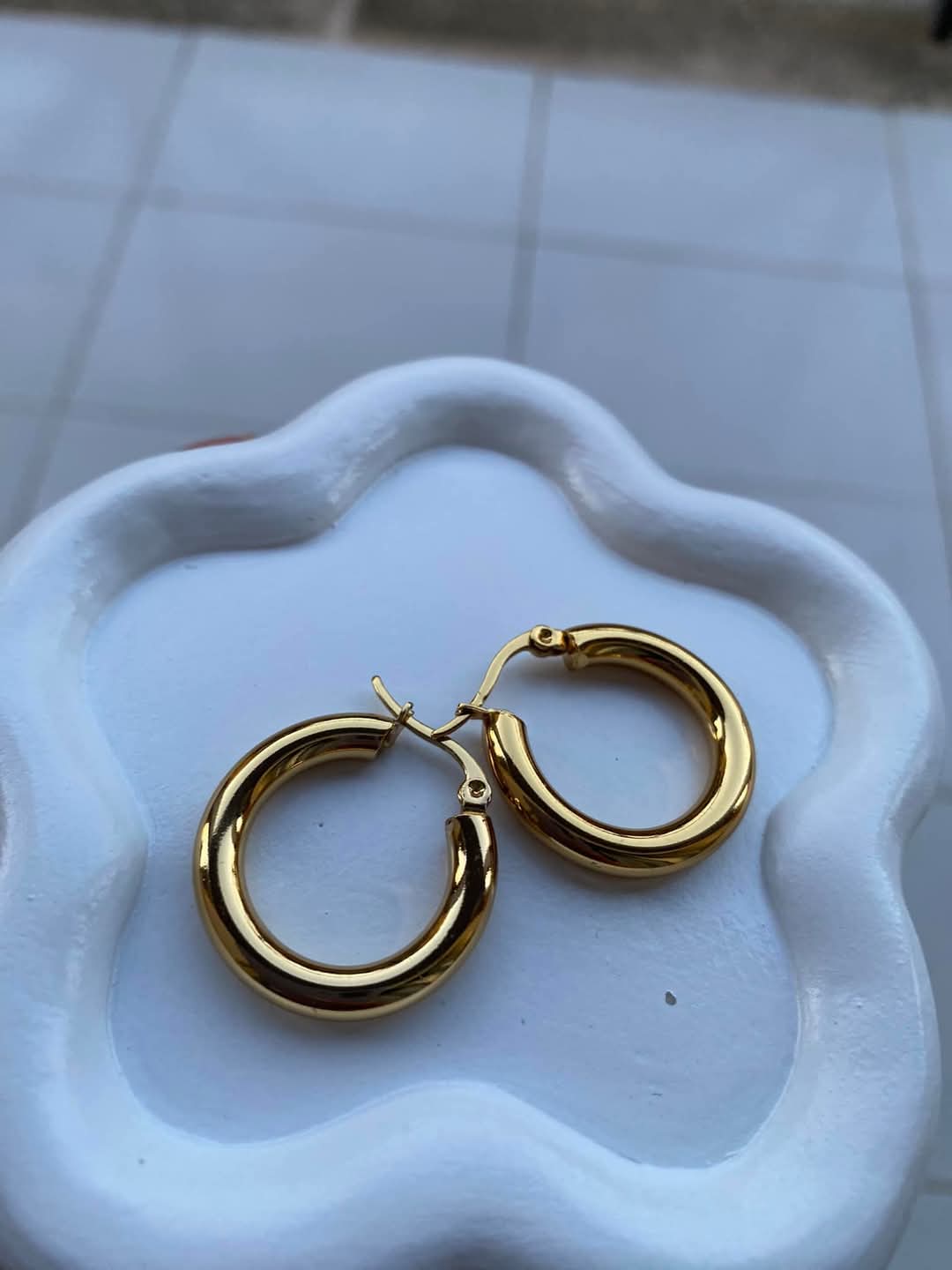 Arito argolla dorado