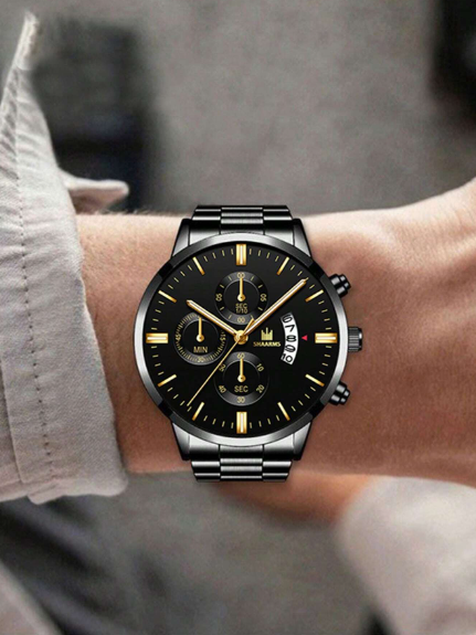 Reloj Negro Hombre