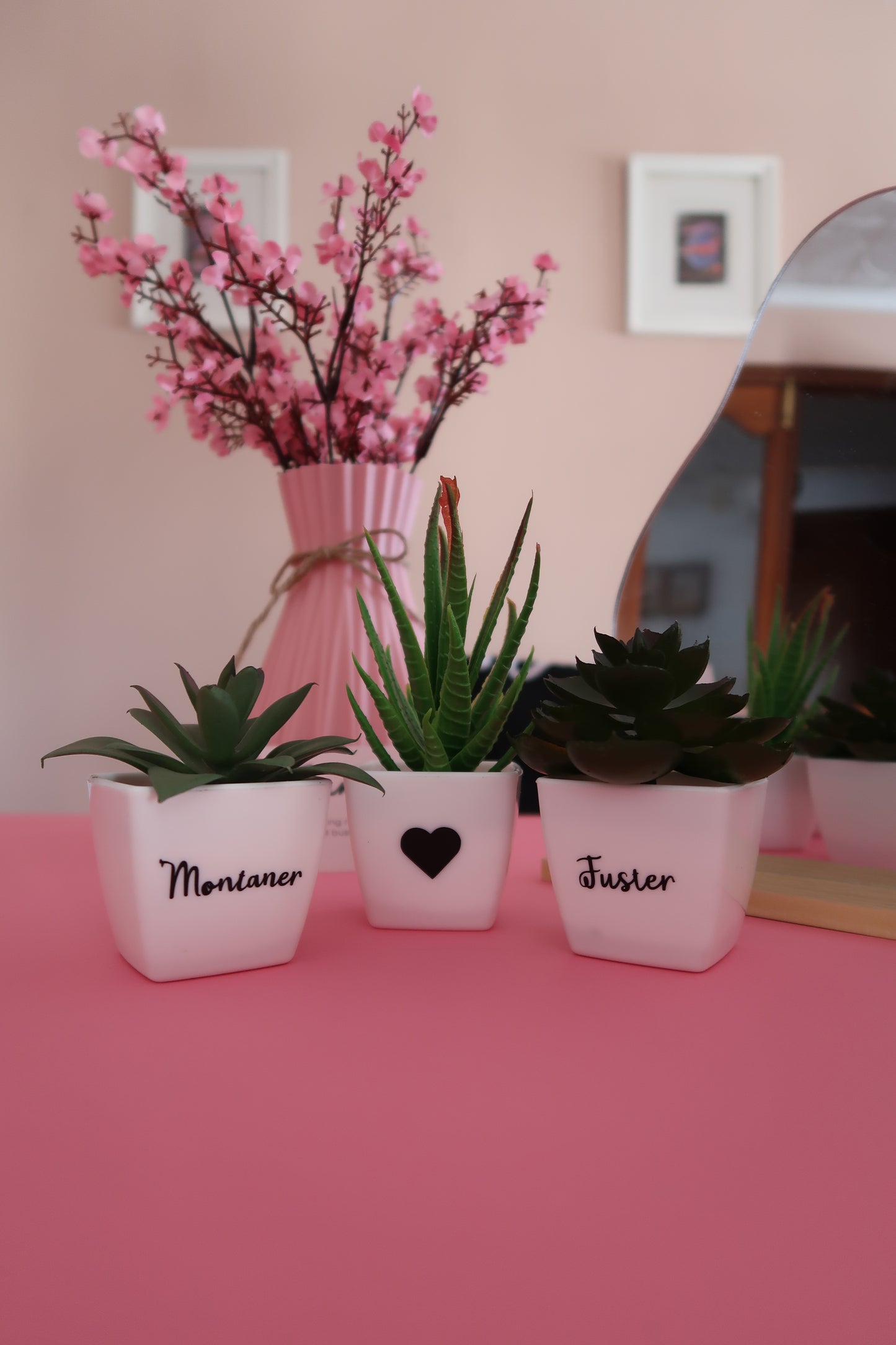 Pieza de planta artificial, personalizada