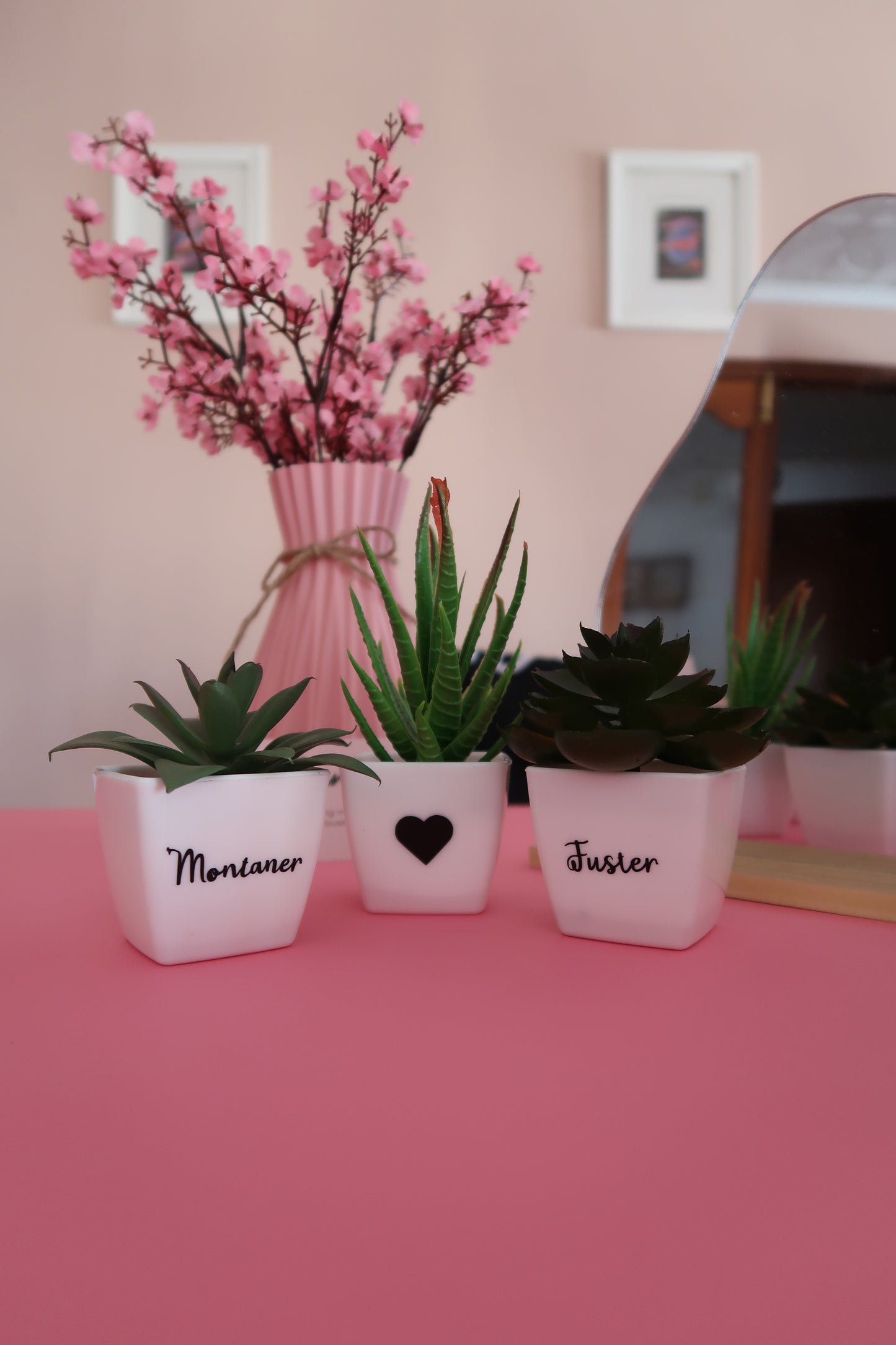 Pieza de planta artificial, personalizada