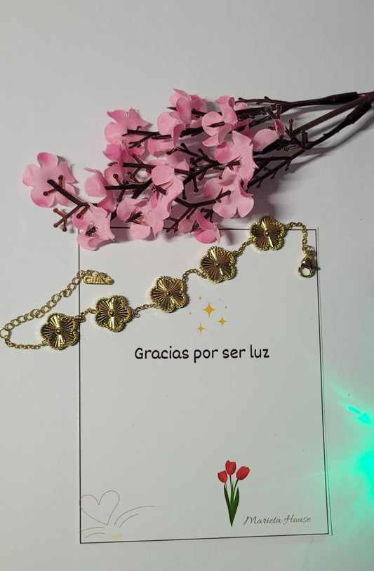 Pulsera Trébol